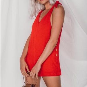 Vestique Size M Red Romper